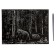 Big engraving with the effect of gold "Bears in the forest"