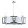 Suspended chandelier Arte Lamp Grato A4079LM-8CC, E14, 8x40 W, 75x75x22 cm, Chrome