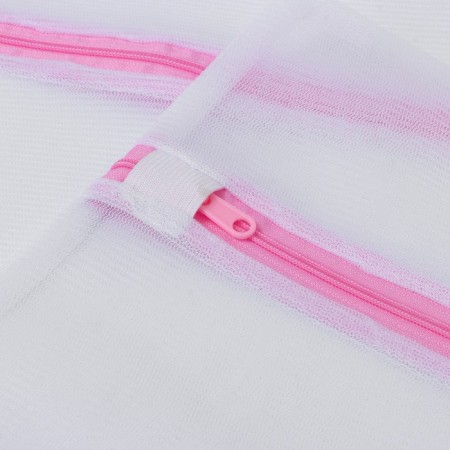 Bags for washing, 4 pcs: l = 60 × 50, m = 50 × 40, s = 40 × 30, cylinder = 15 × 16, white color-4