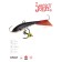 Balancir Lucky John Fin 4 + tee, 6 cm, color 12hrt blister