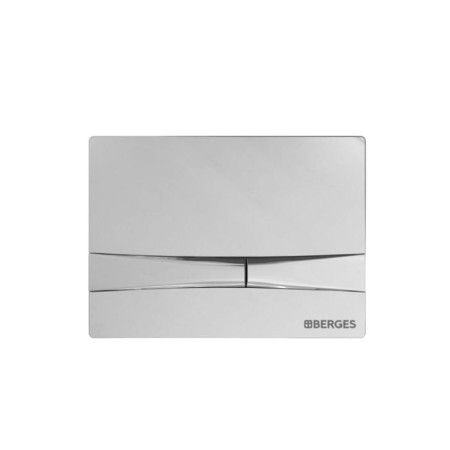 Berges Novum F3 control button for hidden installation systems, gloss/chromium