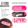 Hair hairpin "Pink mix", 4.5 x 1.5 cm