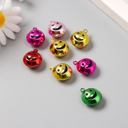Set of decor for creativity Metal "Smile" Color set 8 pcs-1