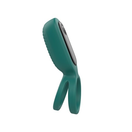 A set of vibrators for a pair of Trio for Two, silicone, emerald color.-14
