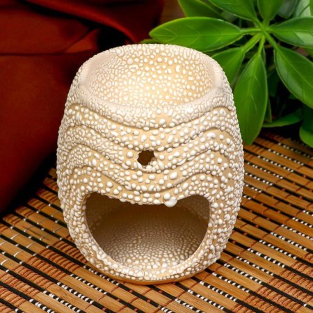 Aroma lamp ceramics "Texture" mix 8x6.5x6.5 cm-3
