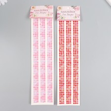 Stick plastic rhinestones 