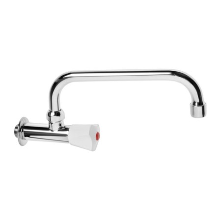 Monkering mixer "TsS-sm" cm510005, valve, white flywheel, chrome