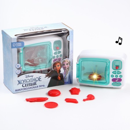 Frozen microwave oven, cold heart, sound, light, household appliances