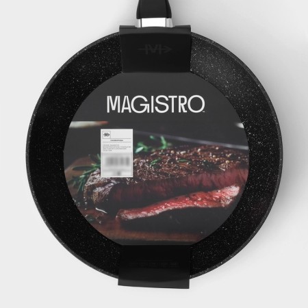 Magistro Warrior, D = 28 cm, h = 7.5 cm, anti -stick coating, induction-7