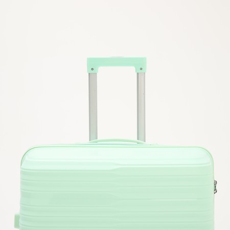 Big suitcase 28 ", lightning department, code castle, 4 wheels, mint color-4