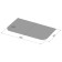 Sheet is tributary, black, steel 0.8 mm, 40 x 80 cm
