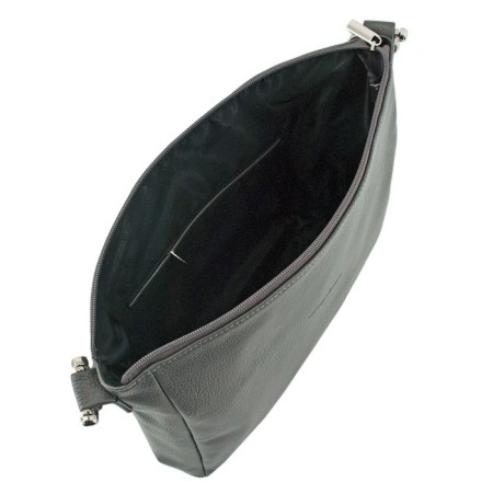 Women's bag B2797-05110, gray color, artificial leather, 33x8x31 cm-1