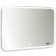 Mirror with Doratiz LED backlighting "Eva", 915x685 mm, heating, clock, sensory switch