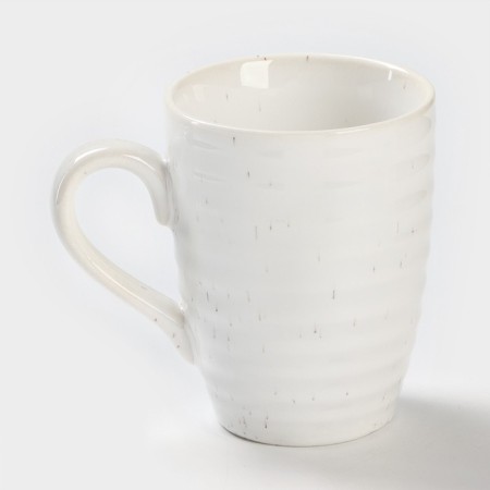 Porcelain mug Magistro Urban, 320 ml, white color-1