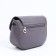 Richet bag on a magnet, outer pocket, long belt, gray color