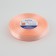 Satin tape, 12 mm × 33 ± 2 m, color peach No. 007