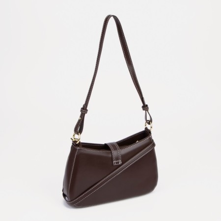 Baget bag, lightning department, brown color-1