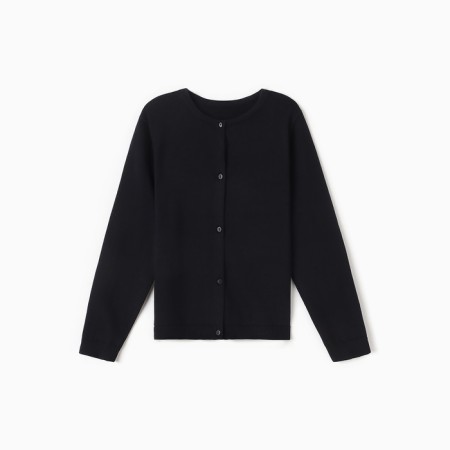 Cardigan for a girl school, black color, height 146 cm-4
