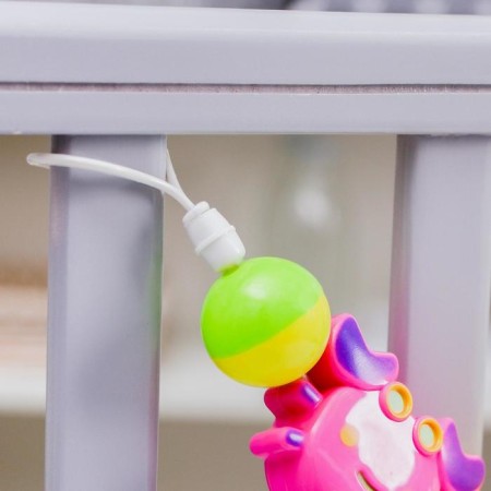 Stretching to a stroller/crib "Krabi", 3 toys, color mix, crush me-1