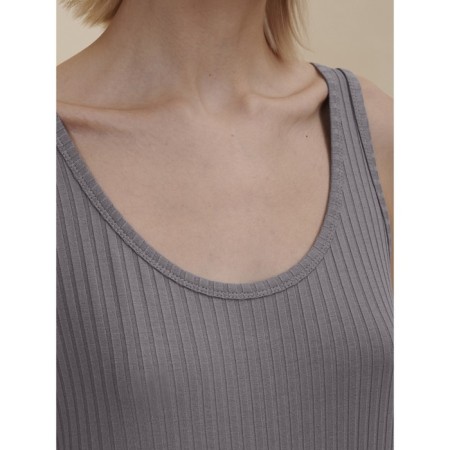 Female dress, size l, gray color-10