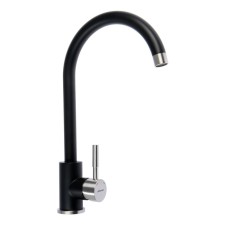 Accoona A4590F-99 kitchen mixer, single-leaf, black color