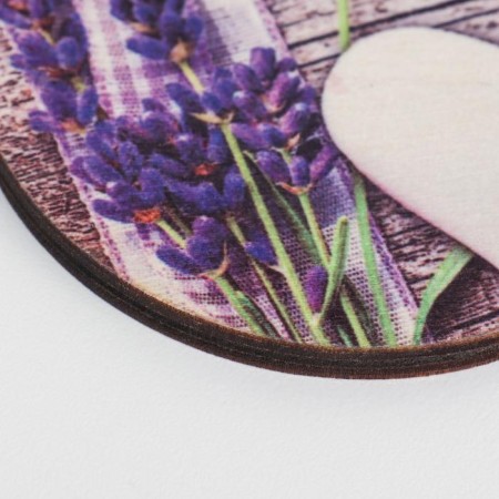 Hot souvenir "romantic lavender" d = 9 cm-2