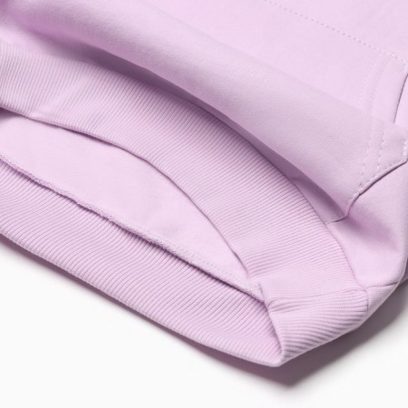 A set for a girl (sweatshirt, trousers) comb, lilac color, height 128 cm-3