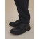 Pants for boys, height 110 cm, black color