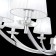 Suspension lamp ST LUCE. SL1756.103.08. Bello. 8x40 watts, E14, 90x90x35 cm, chromium color