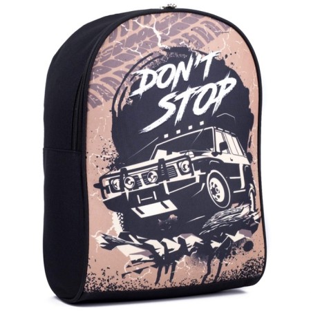 School backpack "SUV", 27x14x38, lightning department, black-4