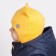 Hat-shuttle, mustard color, size 50-54