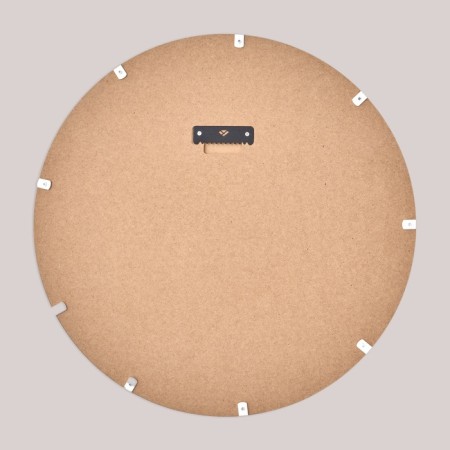 Wall mirror "white ruby", in a round building, d = 50.5 cm-1