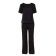 Women's costume (T -shirt, trousers) minku: enjoy color black, size 42