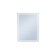 Iddis zodiac zod6000i99, 60 cm, 60 cm, with backlight, white color, white
