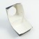 Packaging for burgers with a window, black, 11 x 11 x 11 cm set 5 pcs.