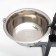 Adjustable multi -level stand 40 cm with 2 bowls of 2.8 liters