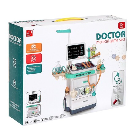 Game set "Doctor" with accessories, 26 items-22