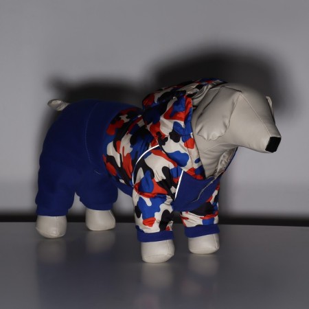 Combines "Go-Idi" with a weight, size 10 (DS 25, OG 34, Osh 24 cm), blue/camouflage-11