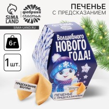 New Year! Cookies with predictions 