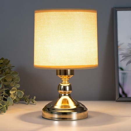 Table lamp "Santi" 1x40W E27 gold 15x15x28 cm Risalux