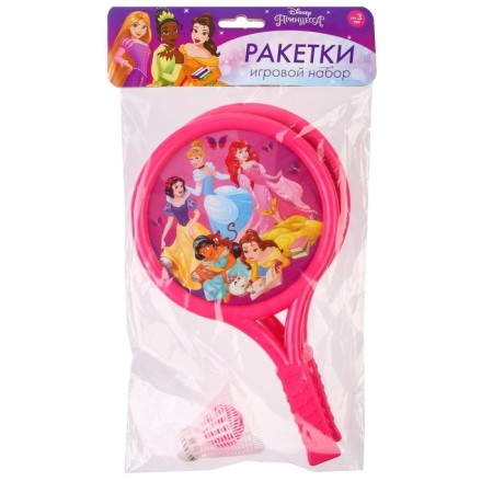 Gaming set, rackets, a wax and a ball, princesses, Disney-1