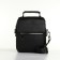 Male bag, guran tomp, artificial leather, black color