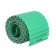 Border tape, 0.15 × 9 m, thickness 0.6 mm, plastic, corrugation, green, Greengo