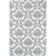 Paper wallpaper "Carolina", black (0.53 x 10.05 m)