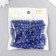 Beads for creativity tree "Blue Pavlin" D-0.8 cm, set of 20 g