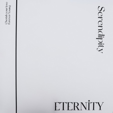 Film for flowers matte, "steady eternity", 57x57cm, white, 65 μm-2