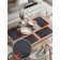 A set of napkins for setting the Pyramid 3D table, rectangular, rounded edges, size 30x46 cm, 4 pcs