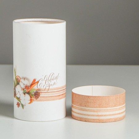 Gift box "With Love and Care", 8 x 14.5 cm, New Year-2