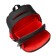 Frame backpack, 36 x 28 x 20 cm, Grizzly RAZ-287, with a cardholder, black/red RAZ-287-81