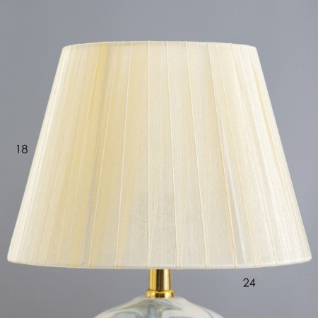 Simona table lamp E27 40W white-lazor 25x25x36 cm Risalux-2